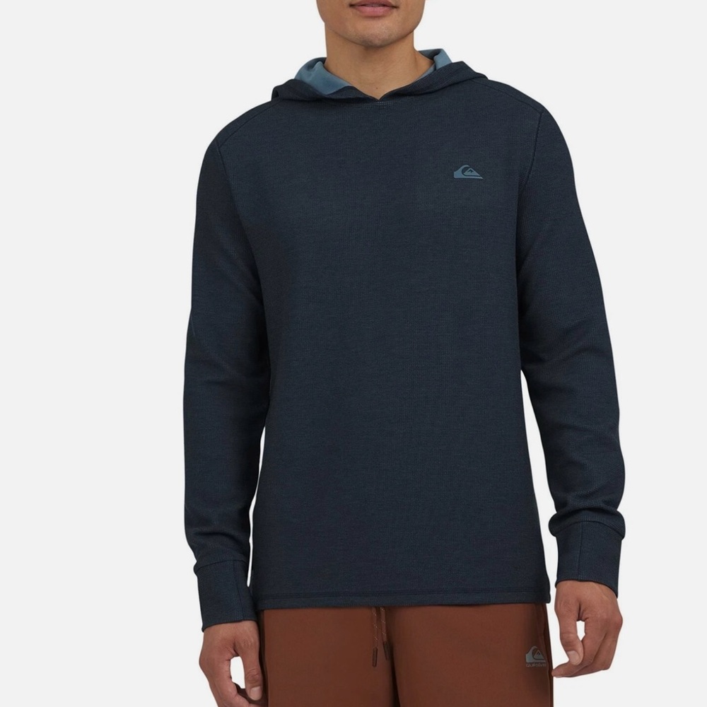 Quiksilver Men's Dark Blue Pullover Hoodie